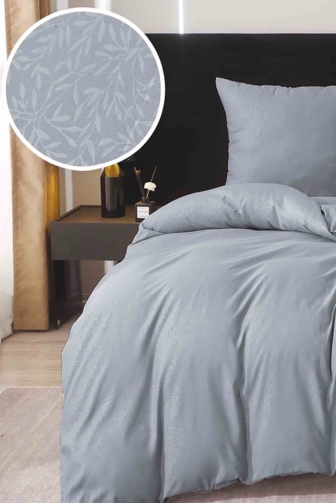Lenjerie de pat MERIETA GREY 160x200 cm bumbac satin, Culoare: gri, IVET.RO - Reduceri de până la -80%