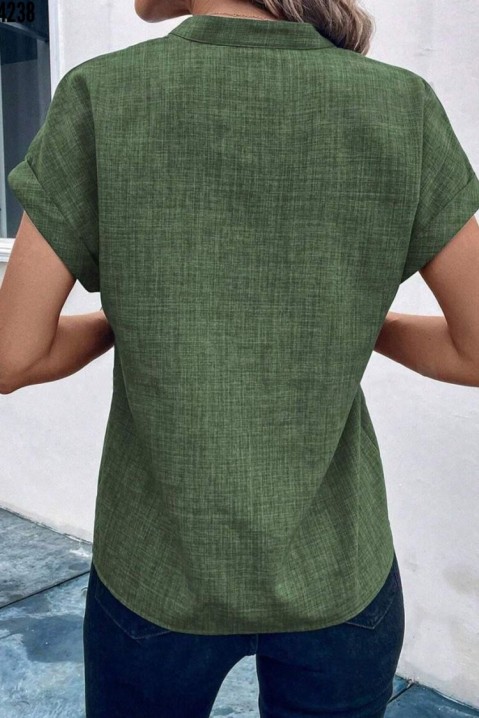 Bluză damă VOELINA GREEN, Culoare: verde, IVET.RO - Reduceri de până la -80%