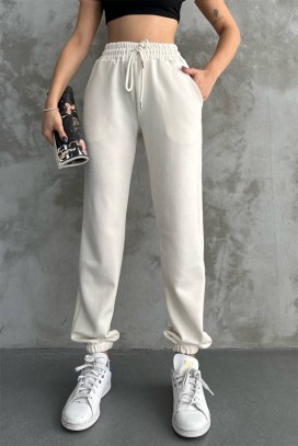 pantaloni EDORFEA WHITE