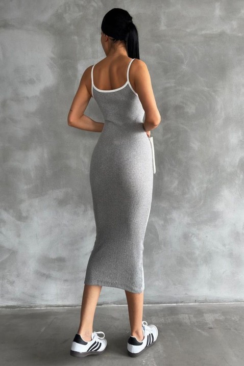 Rochie FITENDA GREY, Culoare: gri, IVET.RO - Reduceri de până la -80%