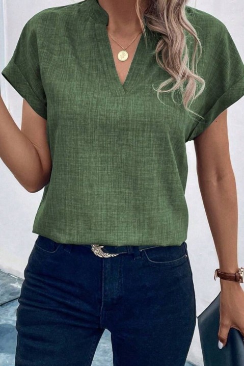 Bluză damă VOELINA GREEN, Culoare: verde, IVET.RO - Reduceri de până la -80%