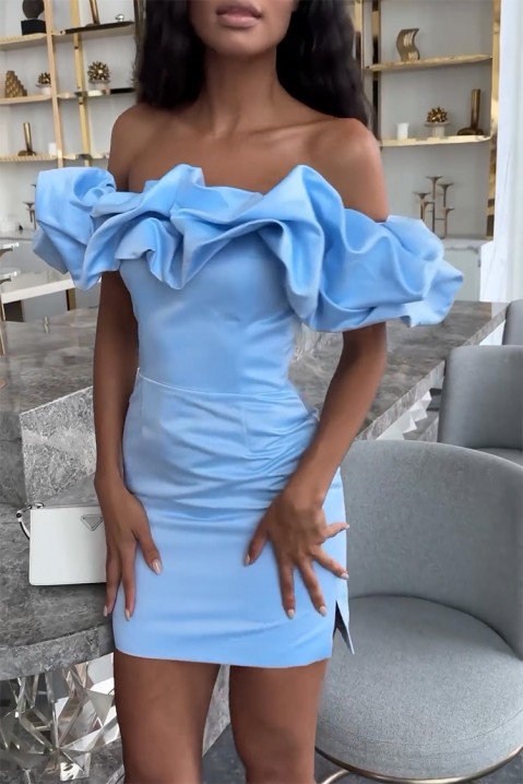 Rochie ANDIANA SKY, Culoare: albastru deschis, IVET.RO - Reduceri de până la -80%