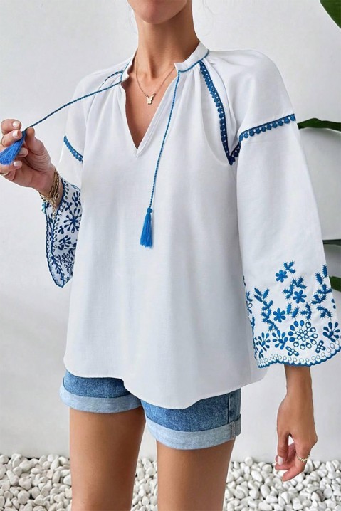 Bluză damă ELFINSA, Culoare: alb, IVET.RO - Reduceri de până la -80%