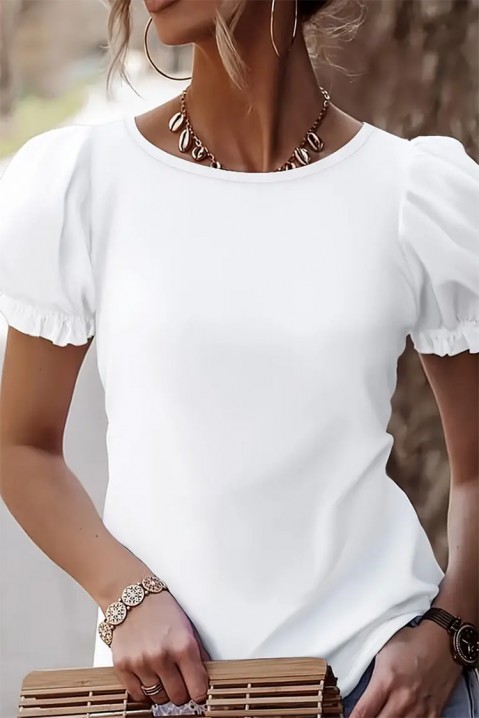 Bluză damă PORFELSA, Culoare: alb, IVET.RO - Reduceri de până la -80%