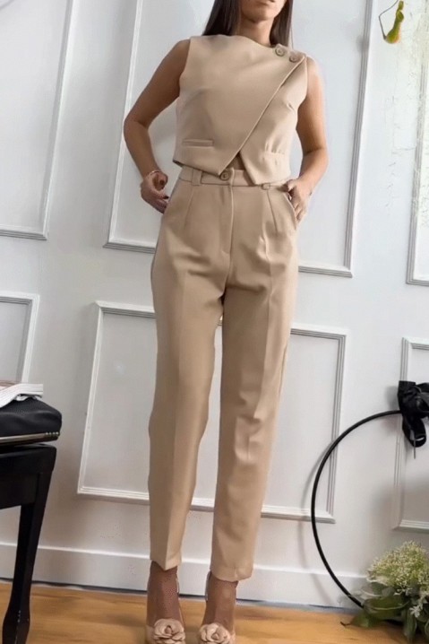 Pantaloni GEOMELPA BEIGE, Culoare: bej, IVET.RO - Reduceri de până la -80%