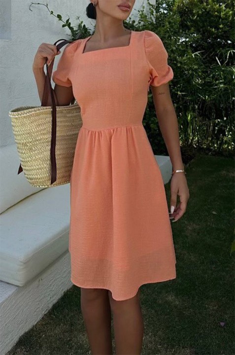 Rochie VIORELDA PEACH, Culoare: piersică, IVET.RO - Reduceri de până la -80%