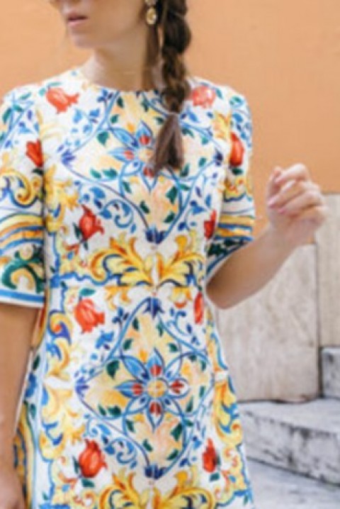 Rochie DILFONSA, Culoare: multicolor, IVET.RO - Reduceri de până la -80%