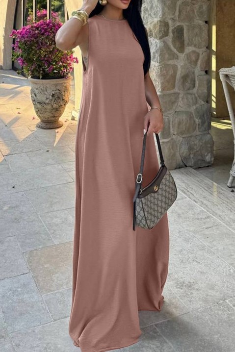 Rochie DILMERGA MOCHA, Culoare: mocca, IVET.RO - Reduceri de până la -80%