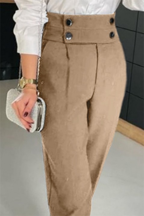 Pantaloni HOLFERDA BEIGE, Culoare: bej, IVET.RO - Reduceri de până la -80%