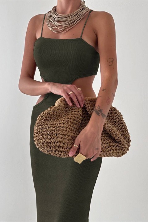 Rochie CLOMEDA KHAKI, Culoare: khaki, IVET.RO - Reduceri de până la -80%