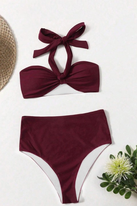 Costum de baie FELSIDRA BORDO, Culoare: bordo, IVET.RO - Reduceri de până la -80%