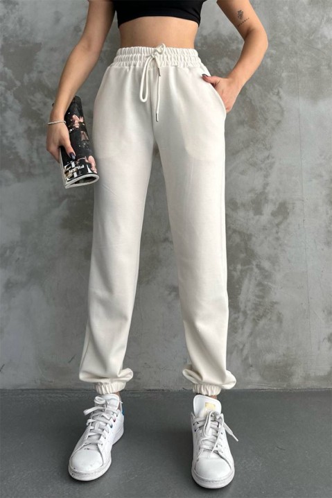 Pantaloni EDORFEA WHITE, Culoare: alb, IVET.RO - Reduceri de până la -80%