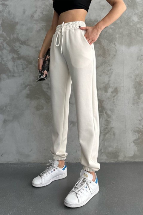 Pantaloni EDORFEA WHITE, Culoare: alb, IVET.RO - Reduceri de până la -80%