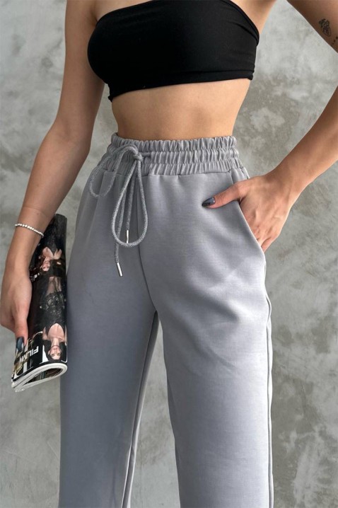 Pantaloni EDORFEA GREY, Culoare: gri, IVET.RO - Reduceri de până la -80%