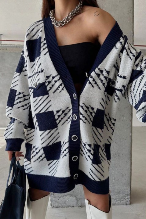 Cardigan ANDARTA NAVY, Culoare: bleumarin, IVET.RO - Reduceri de până la -80%