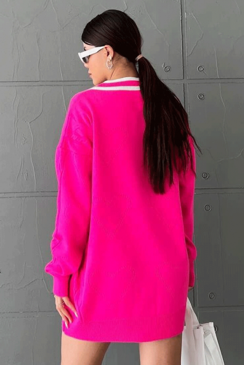 Cardigan MEROLINDA FUCHSIA, Culoare: fuchsia, IVET.RO - Reduceri de până la -80%