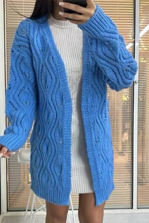 Cardigan PARENZA BLUE, Culoare: albastru, IVET.RO - Reduceri de până la -80%