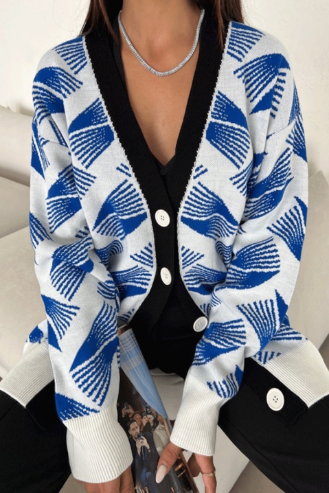 Cardigan ASTOLMEA BLUE, Culoare: albastru, IVET.RO - Reduceri de până la -80%