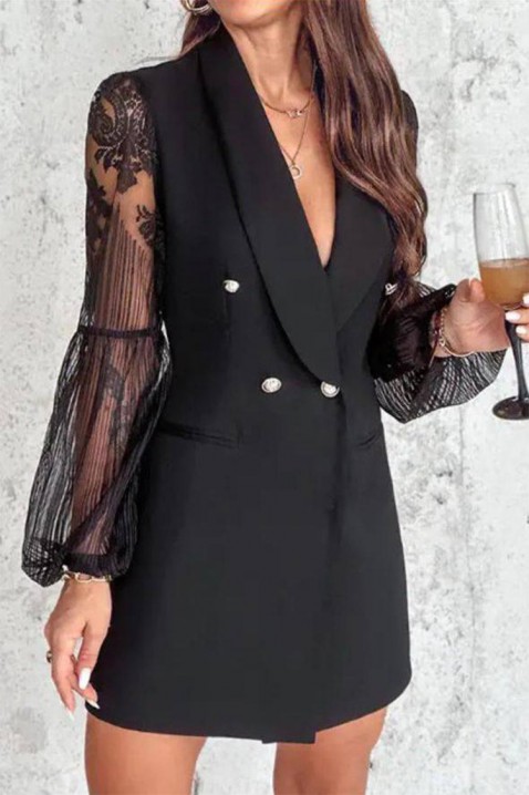 Rochie - blazer PRESIANA, Culoare: negru, IVET.RO - Reduceri de până la -80%