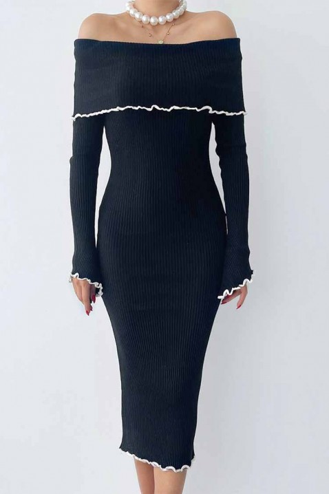 Rochie HOLMEARA BLACK, Culoare: negru, IVET.RO - Reduceri de până la -80%