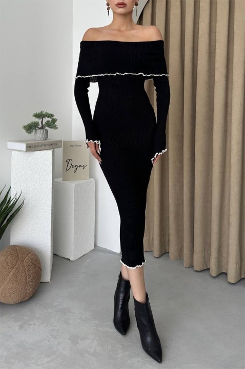 Rochie HOLMEARA BLACK, Culoare: negru, IVET.RO - Reduceri de până la -80%