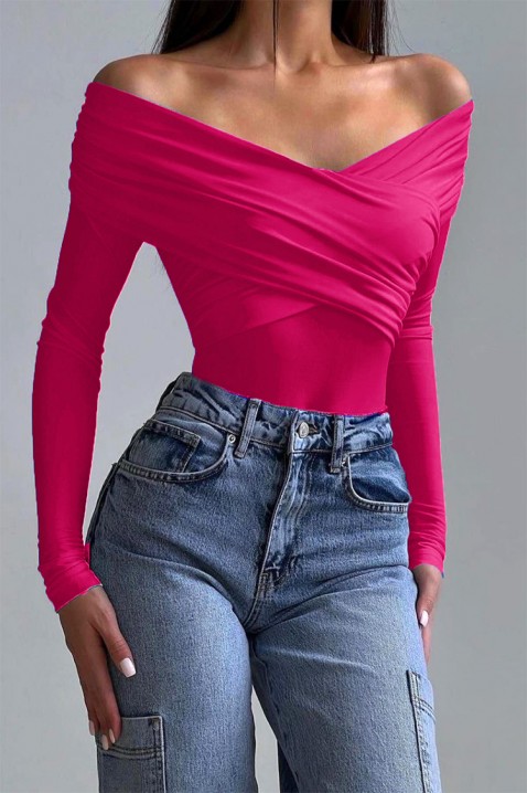 Body - bluză VELIENA FUCHSIA, Culoare: fuchsia, IVET.RO - Reduceri de până la -80%