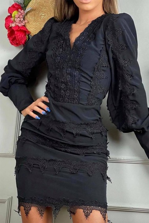 Rochie SORIANA, Culoare: negru, IVET.RO - Reduceri de până la -80%