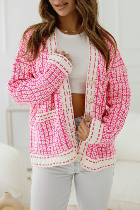 Cardigan KESIANA PINK, Culoare: roz, IVET.RO - Reduceri de până la -80%