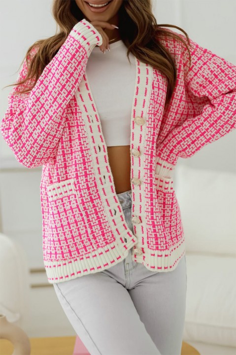 Cardigan KESIANA PINK, Culoare: roz, IVET.RO - Reduceri de până la -80%