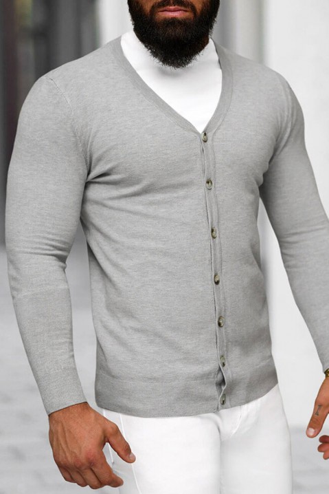 Cardigan DROFESO GREY, Culoare: gri, IVET.RO - Reduceri de până la -80%