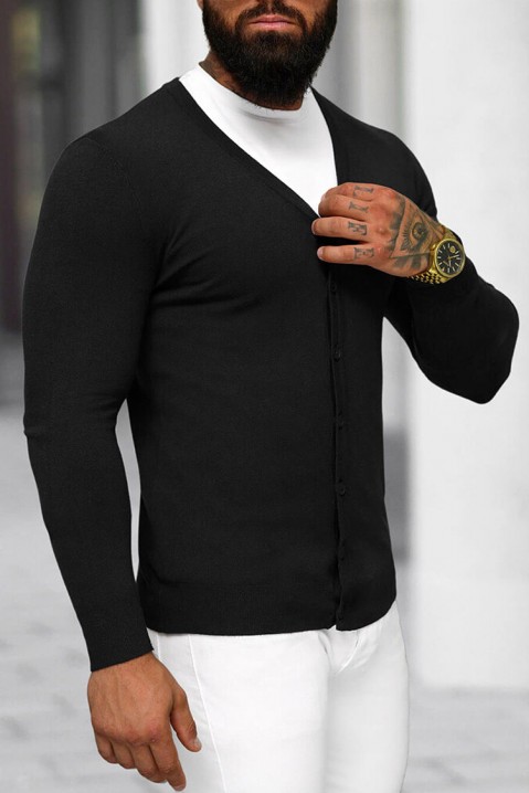 Cardigan DROFESO BLACK, Culoare: negru, IVET.RO - Reduceri de până la -80%