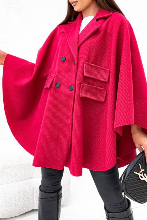 Poncho FULMERA FUCHSIA, Culoare: fuchsia, IVET.RO - Reduceri de până la -80%