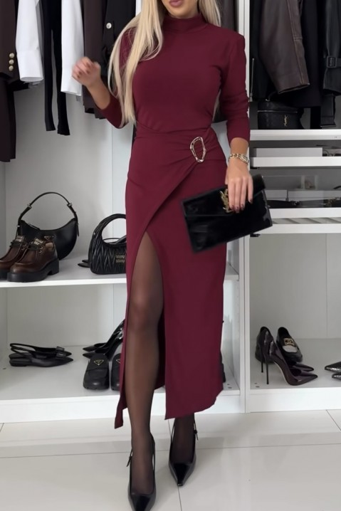 Rochie AMBIELDA BORDO, Culoare: bordo, IVET.RO - Reduceri de până la -80%