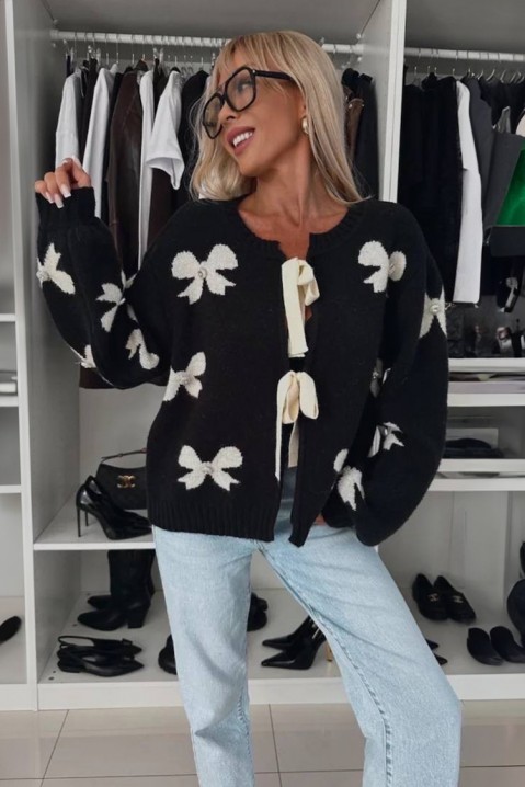 Cardigan PEZOLFA BLACK, Culoare: negru, IVET.RO - Reduceri de până la -80%