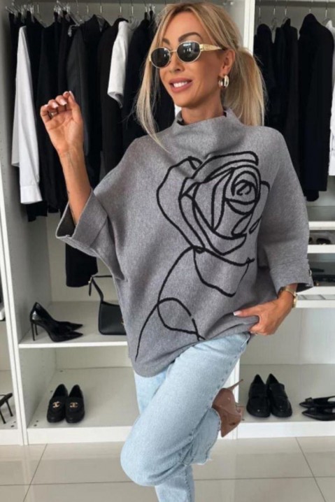 Pulover VANESA GREY, Culoare: gri, IVET.RO - Reduceri de până la -80%