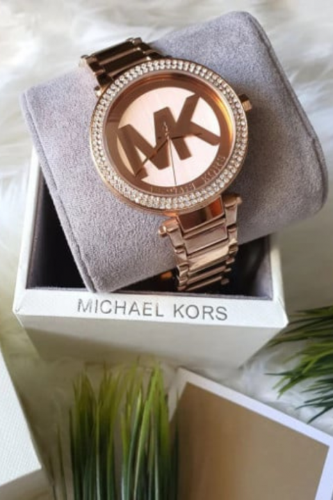 Ceas de damă Michael Kors Parker MK5865, Culoare: aur roz, IVET.RO - Reduceri de până la -80%