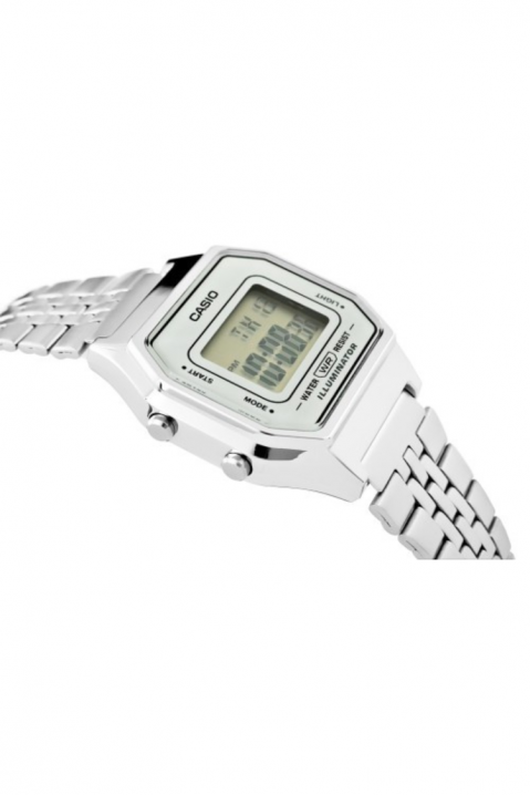 Ceas de damă CASIO LA680WA-7DF Retro Collection, Culoare: argintiu, IVET.RO - Reduceri de până la -80%