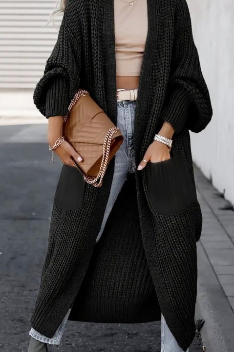 Cardigan LANDIONA BLACK, Culoare: negru, IVET.RO - Reduceri de până la -80%