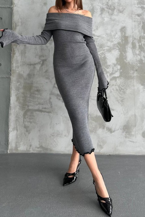 Rochie MEOLFESA GREY, Culoare: gri, IVET.RO - Reduceri de până la -80%