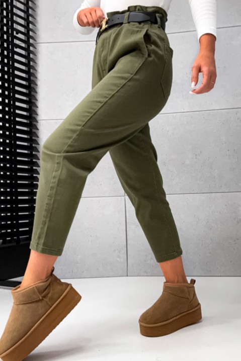 Pantaloni MIRELIA GREEN, Culoare: verde, IVET.RO - Reduceri de până la -80%