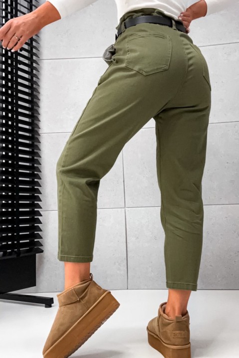 Pantaloni MIRELIA GREEN, Culoare: verde, IVET.RO - Reduceri de până la -80%