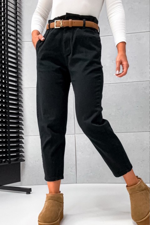 Pantaloni MIRELIA BLACK, Culoare: negru, IVET.RO - Reduceri de până la -80%