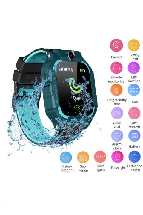 Ceas smartwatch Q19 pentru copii, Culoare: multicolor, IVET.RO - Reduceri de până la -80%