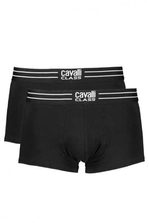 Set 2 buc boxeri bărbați CAVALLI CLASS BB BLACK, Culoare: negru, IVET.RO - Reduceri de până la -80%