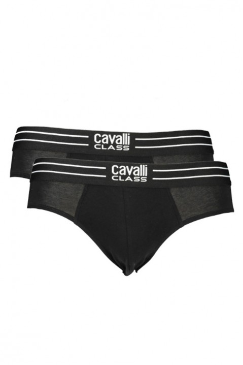 Set 2 buc slip bărbați CAVALLI CLASS ZC BLACK, Culoare: negru, IVET.RO - Reduceri de până la -80%