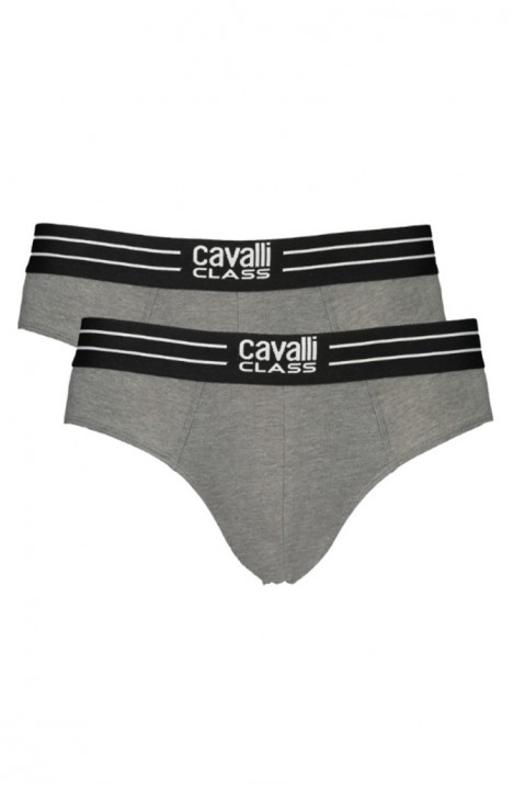 Set 2 buc slip bărbați CAVALLI CLASS ZC GREY, Culoare: gri, IVET.RO - Reduceri de până la -80%