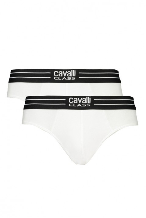 Set 2 buc slip bărbați CAVALLI CLASS ZC WHITE, Culoare: alb, IVET.RO - Reduceri de până la -80%