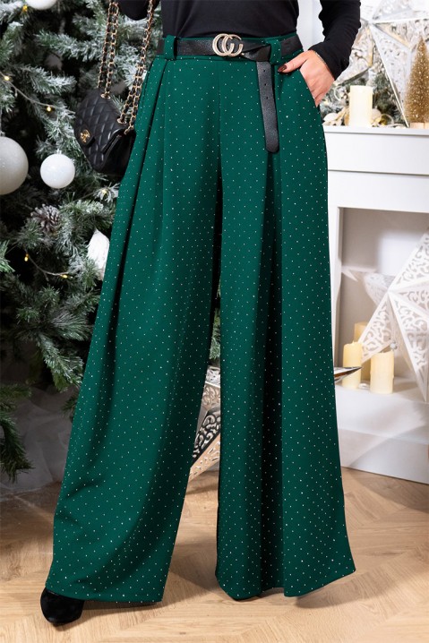 Pantaloni TROELDA GREEN, Culoare: verde, IVET.RO - Reduceri de până la -80%