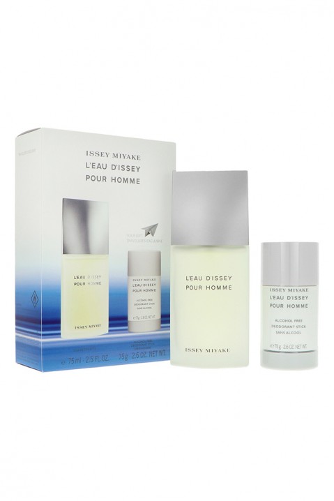 Set Set Issey Miyake L`Eau D`Issey Pour Homme EDT 75ml + Deostick 75grIVET.RO - Reduceri de până la -80%