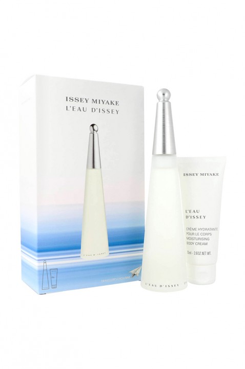 Set pentru damă Issey Miyake L`Eau D`Issey EDT 100 ml + Body Cream 75 mlIVET.RO - Reduceri de până la -80%